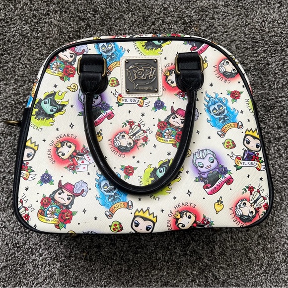 Loungefly Handbags - Disney Pop! by Loungefly Villains Tattoo Art Purse